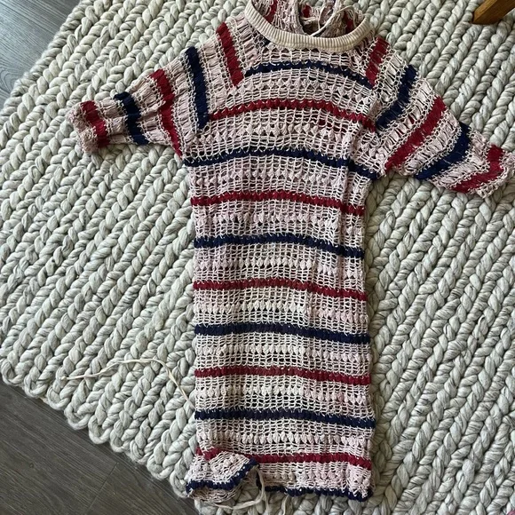 Etoile Isabel Marant knit, hooded, mini dress - Picture 1 of 3